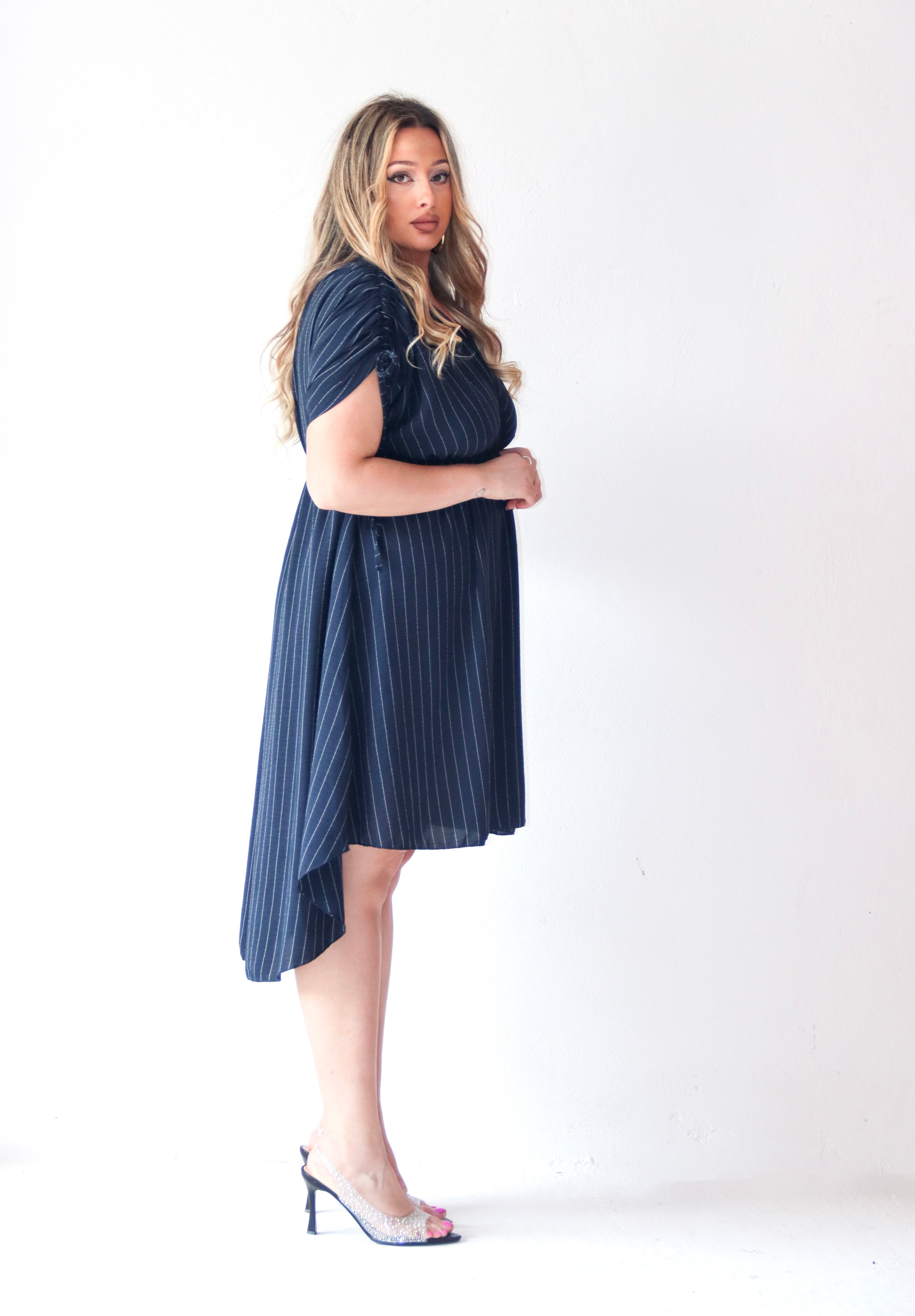 Dress gessato