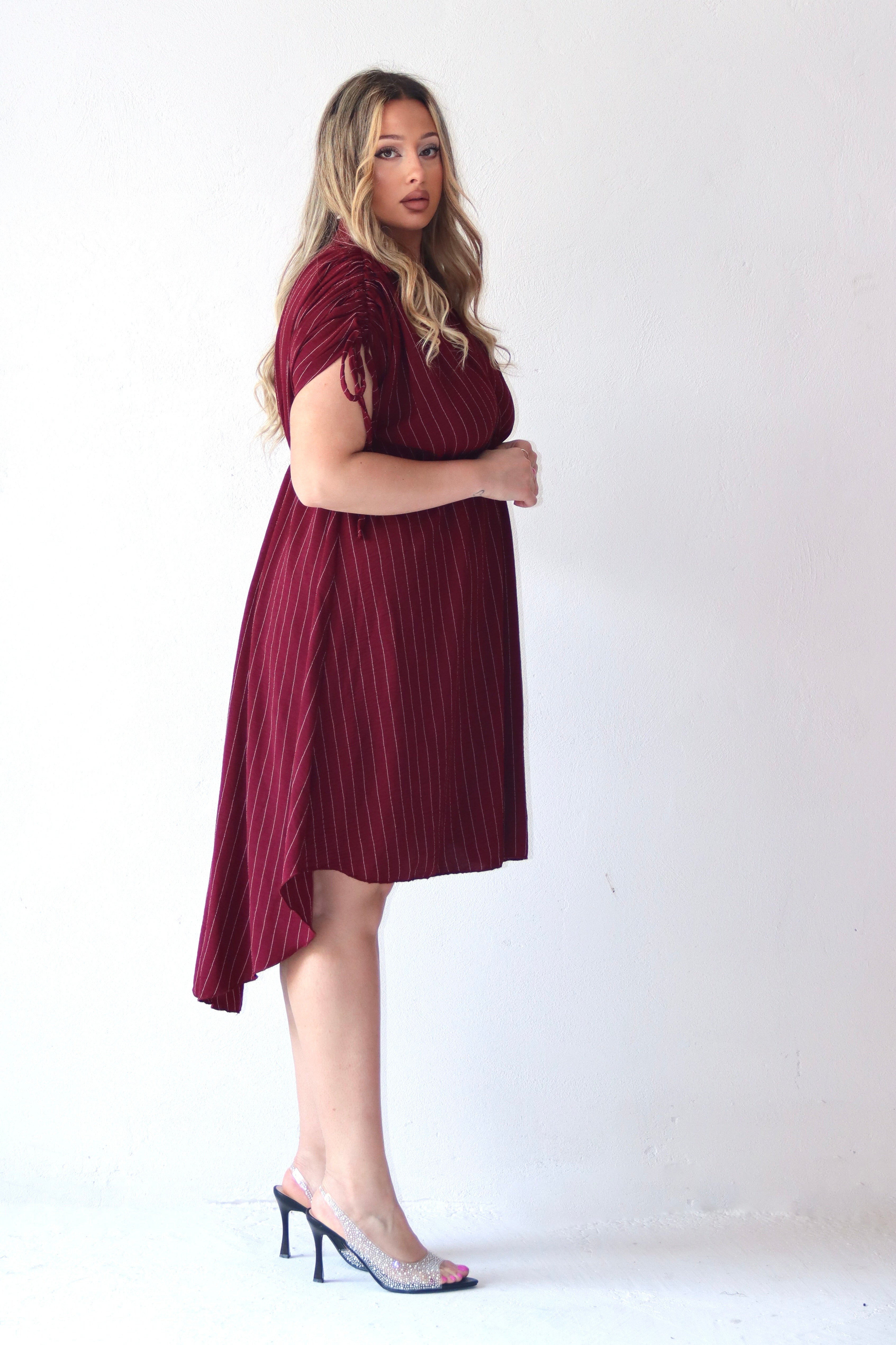 Dress gessato