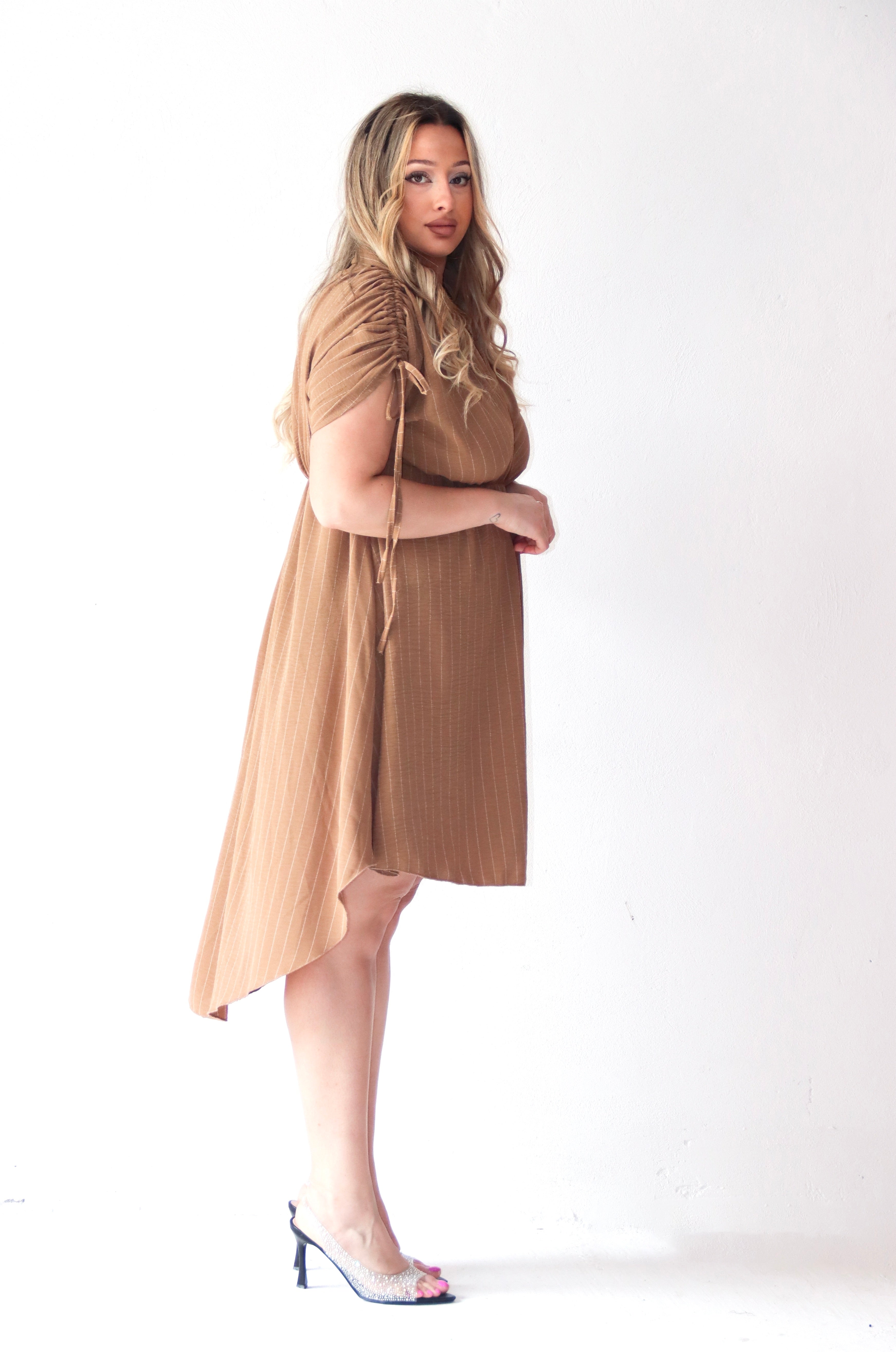 Dress gessato