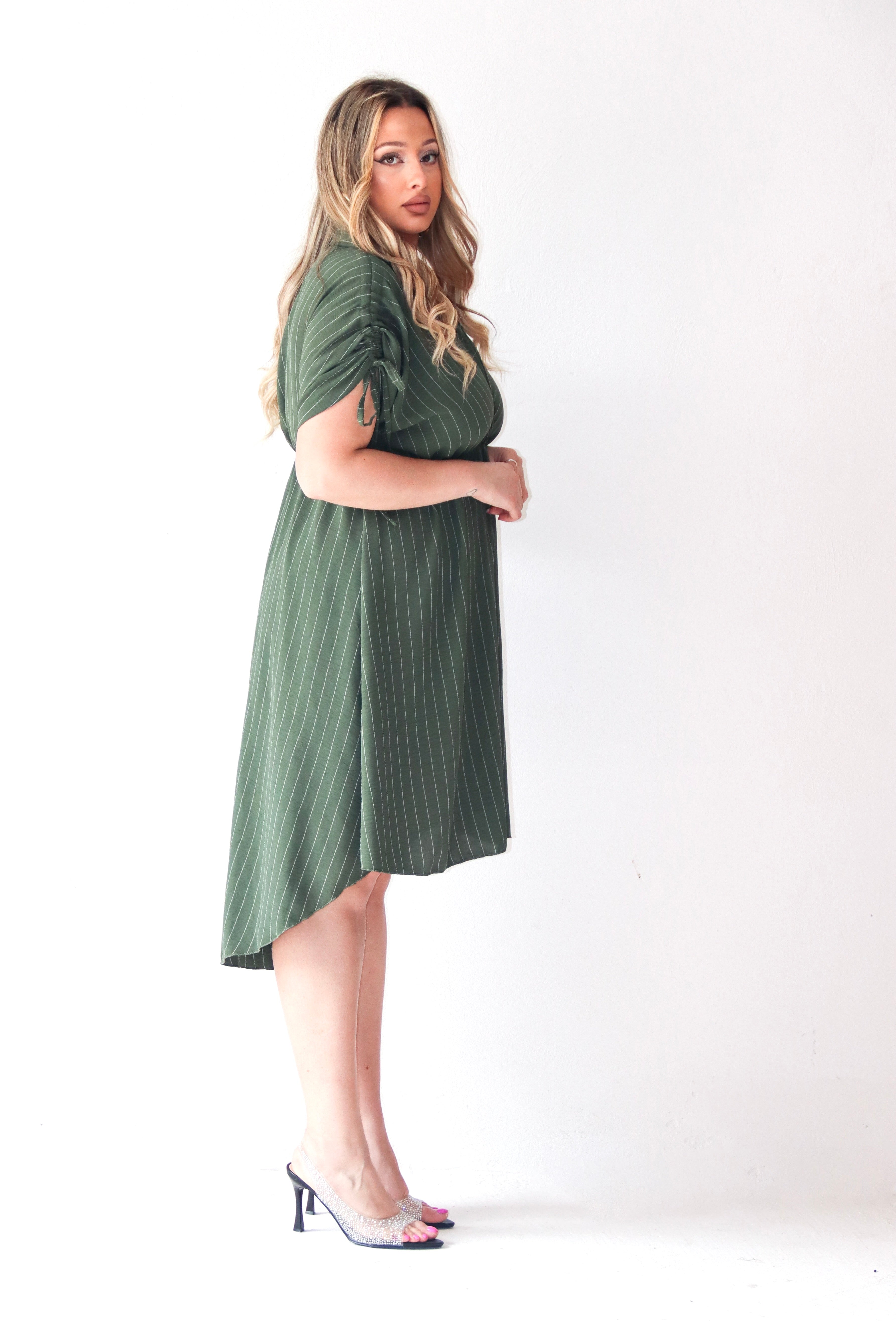 Dress gessato