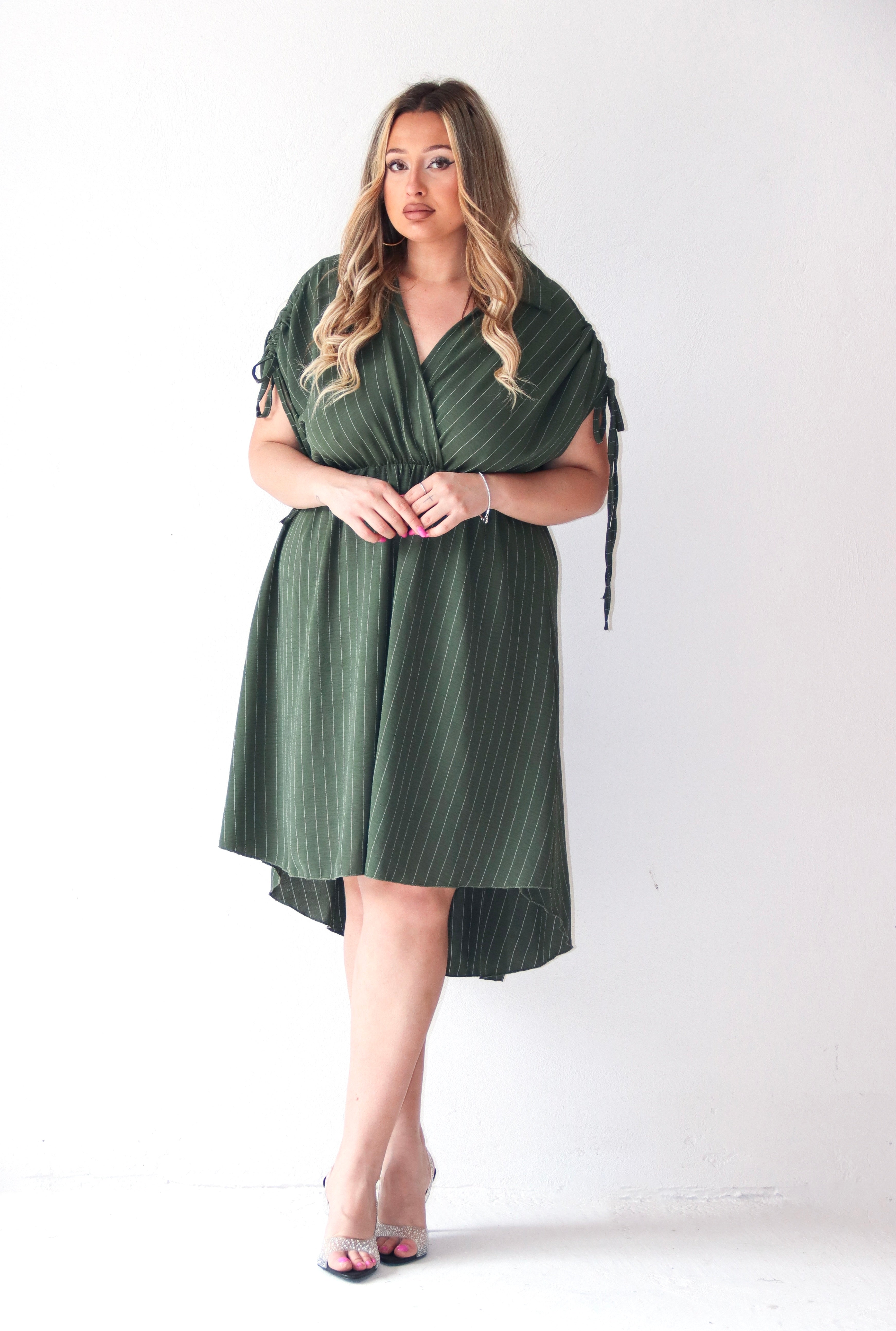 Dress gessato